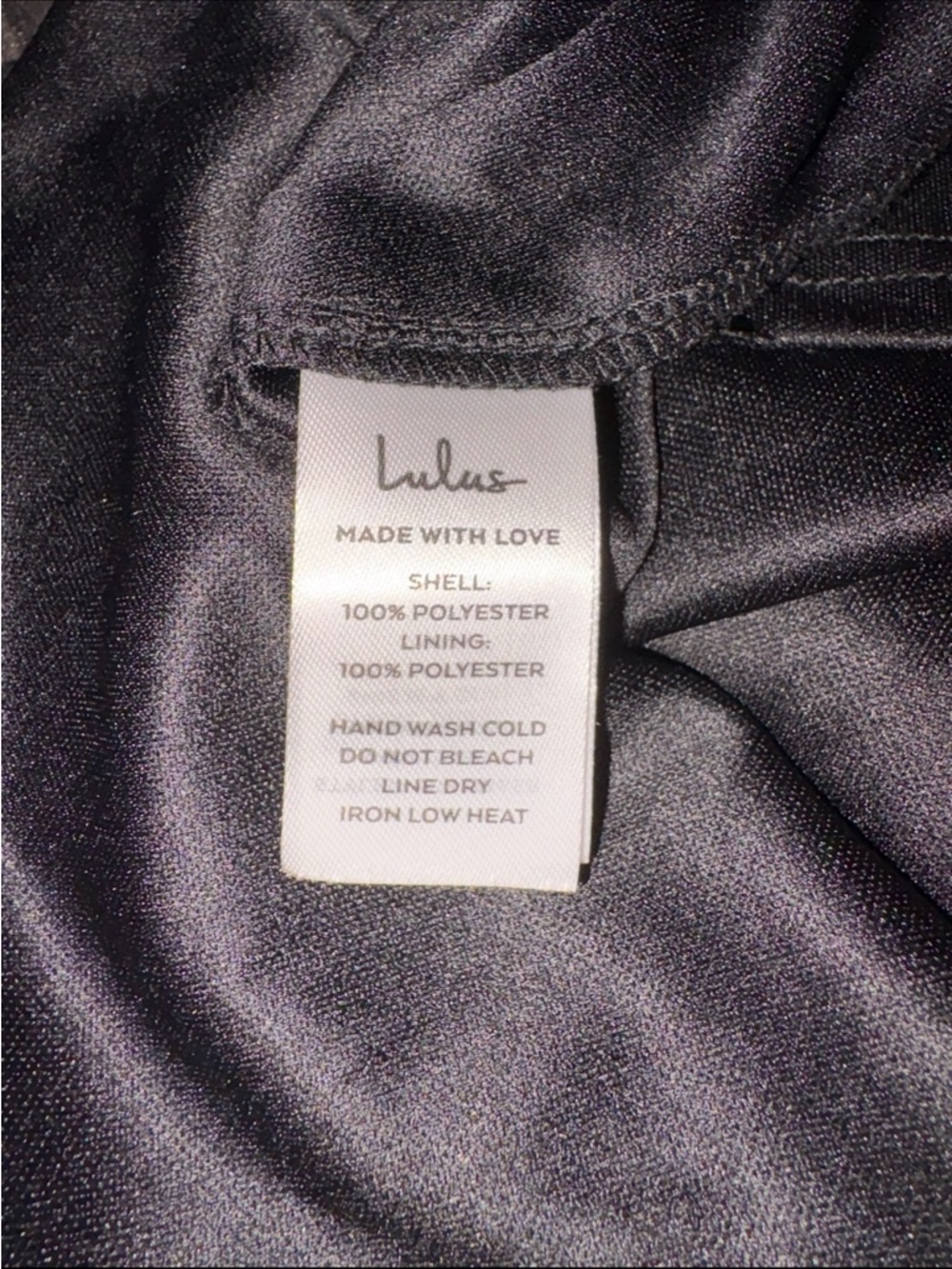 Lulu’s Black Mini Fit & Flare Dress Gold Star Mesh Overlay Size M Dark Fairy - Picture 6 of 7